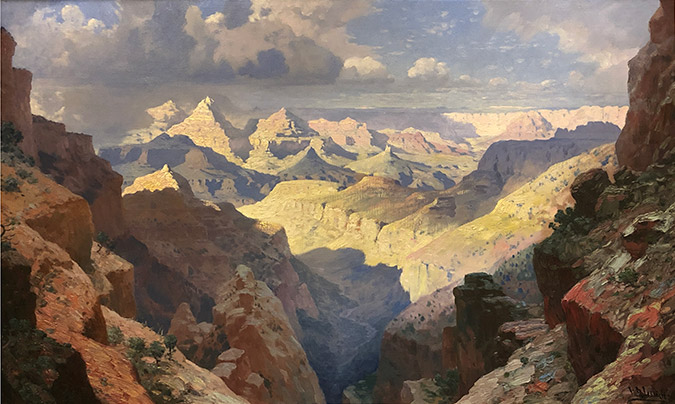 Grand Canyon by William R. Leigh Grand Canyon by William R. Leigh