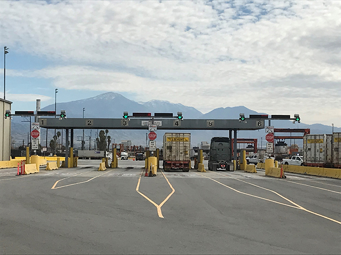 Our San Bernardino intermodal facility, where in-gating can be better planned thanks to demand forecasting Our San Bernardino intermodal facility, where in-gating can be better planned thanks to demand forecasting