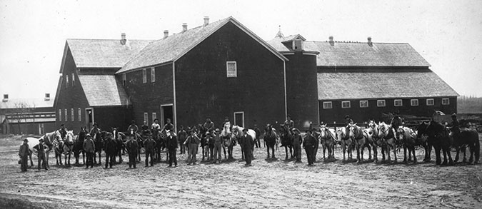 North Oaks Farms in the 1890 North Oaks Farms in the 1890