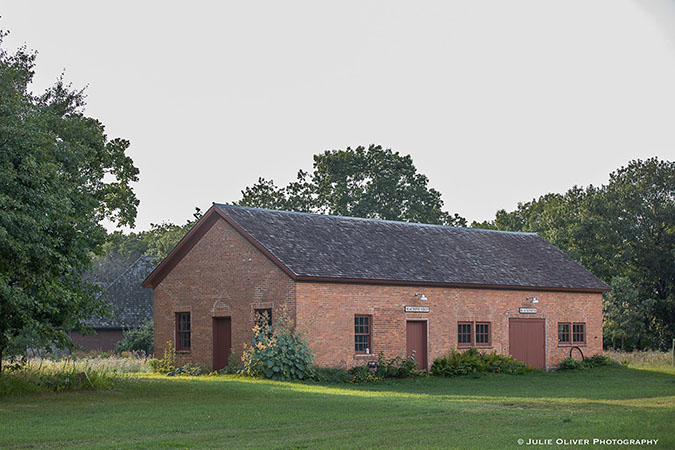 Blacksmith/engine shop; photo by Julie Oliver Photography Blacksmith/engine shop; photo by Julie Oliver Photography