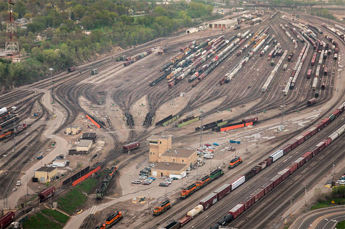 An aerial of Northtown today An aerial of Northtown today