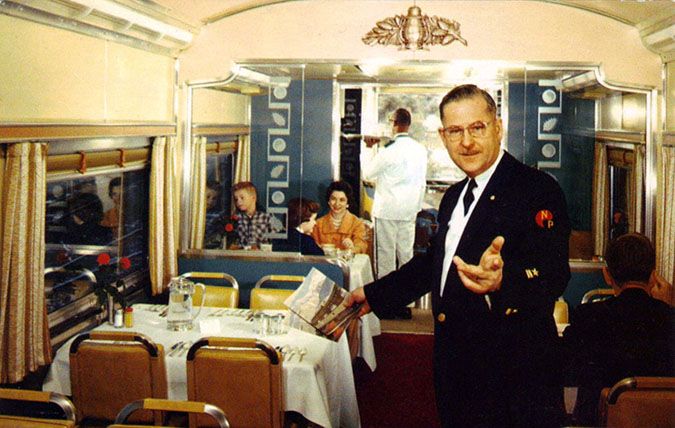 NP dining car steward NP dining car steward