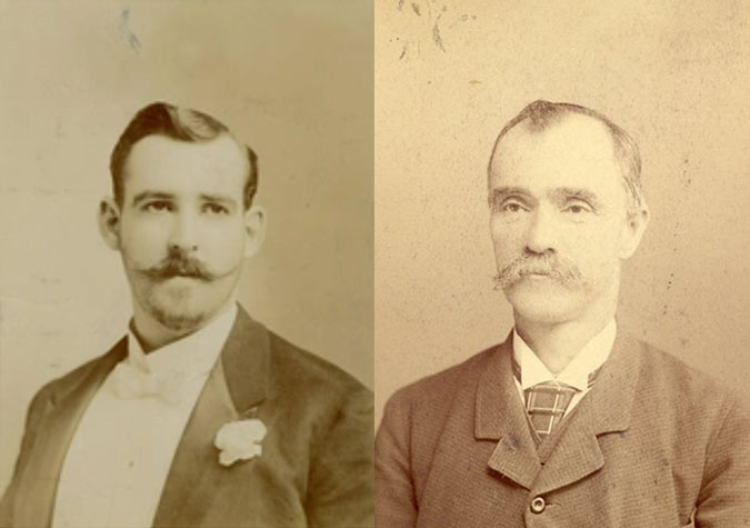 Dr. J.W. Elliott, left, and Orange Jull Dr. J.W. Elliott, left, and Orange Jull