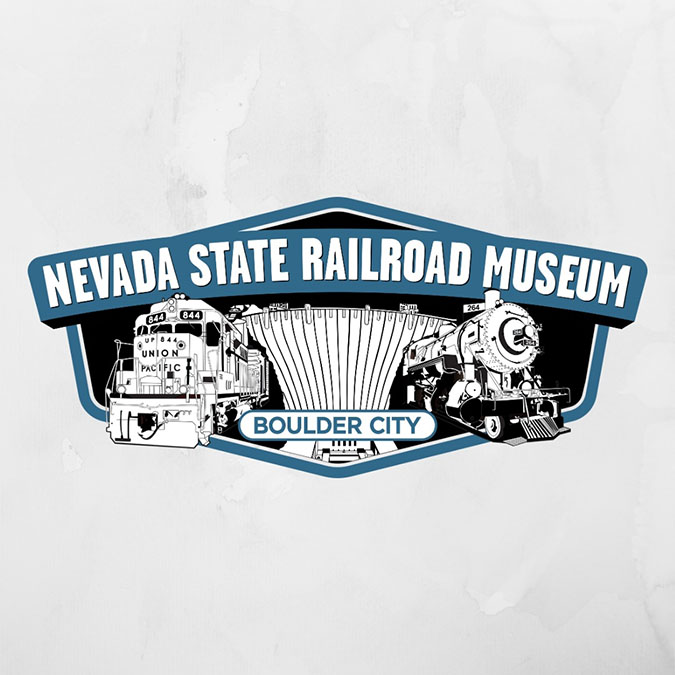 Nevada State Railroad Museum logo Nevada State Railroad Museum logo